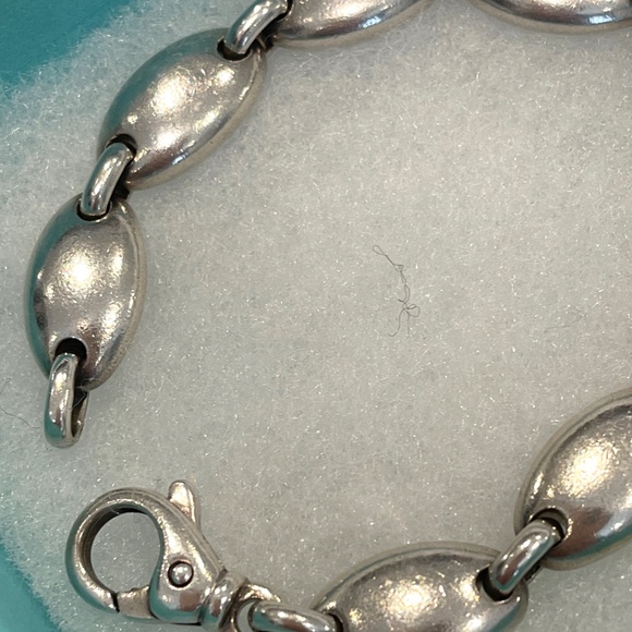 Tiffany & Co. Sterling Silver Pebble Link Bracelet - Picture 2 of 5
